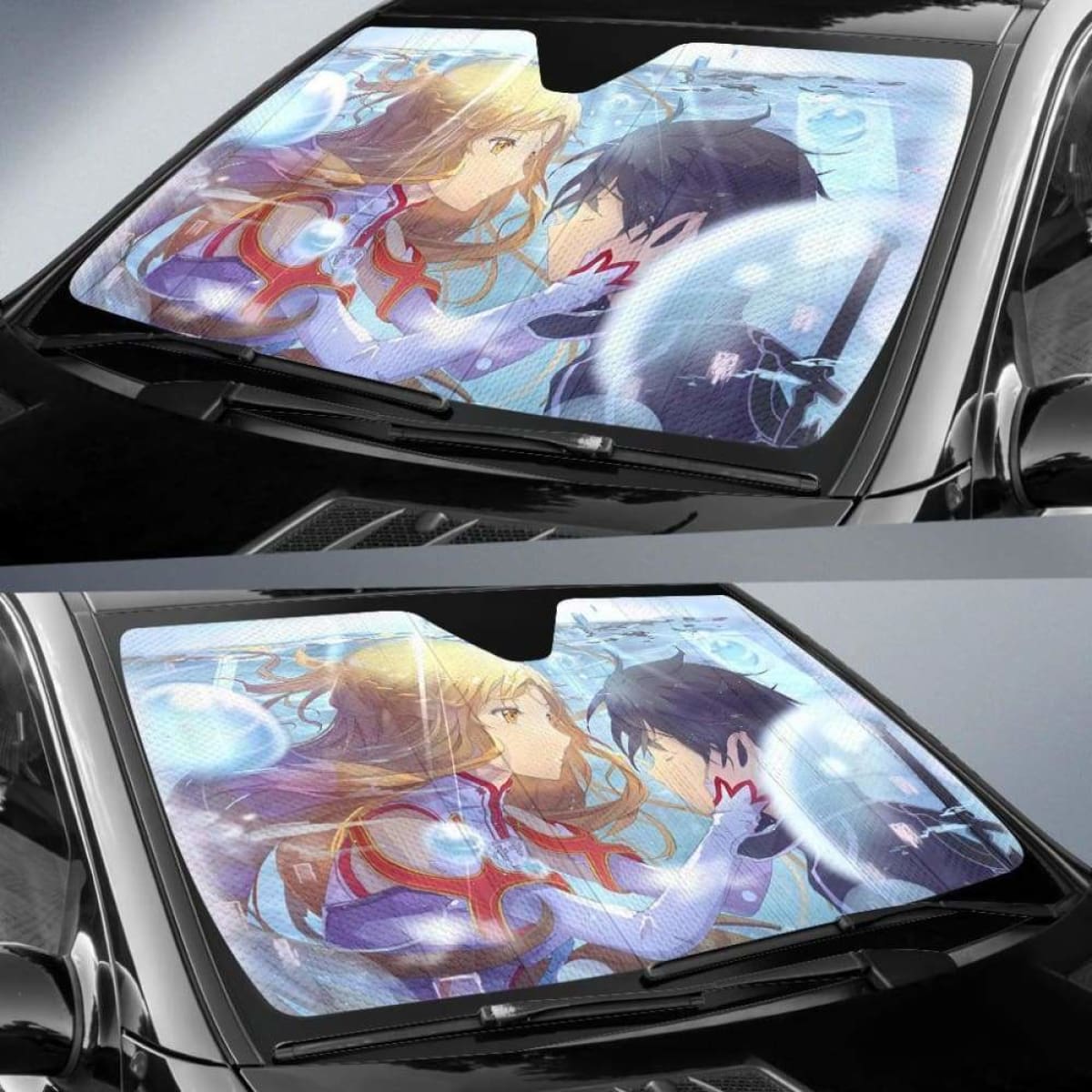 Asuna Kirito Auto Sun Shade 918b Universal Fit