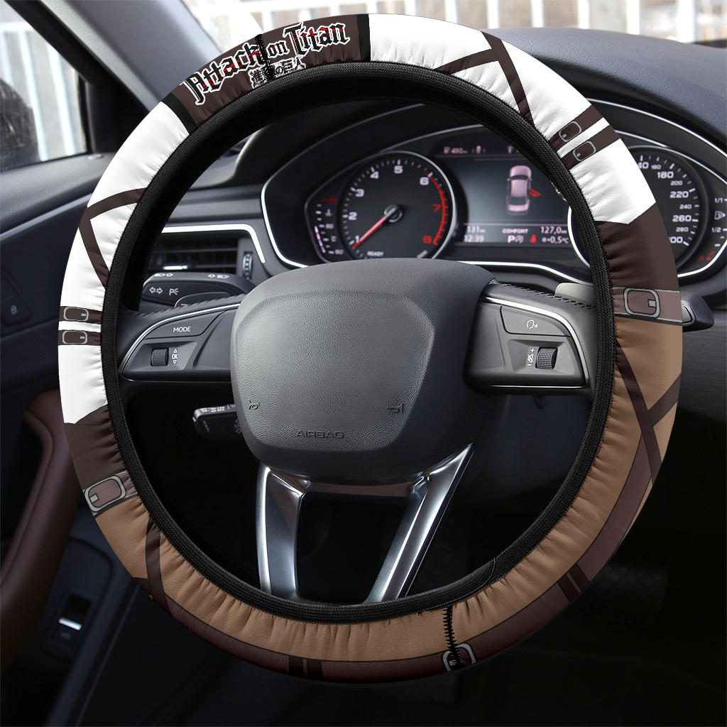 Attack On Titan Anime Car Steering Wheel Cover