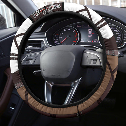 Attack On Titan Anime Car Steering Wheel Cover