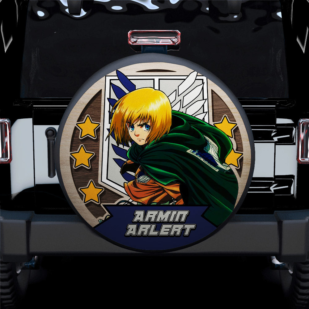 Attack On Titan Armin Arlert Jeep Car Spare Tire Cover