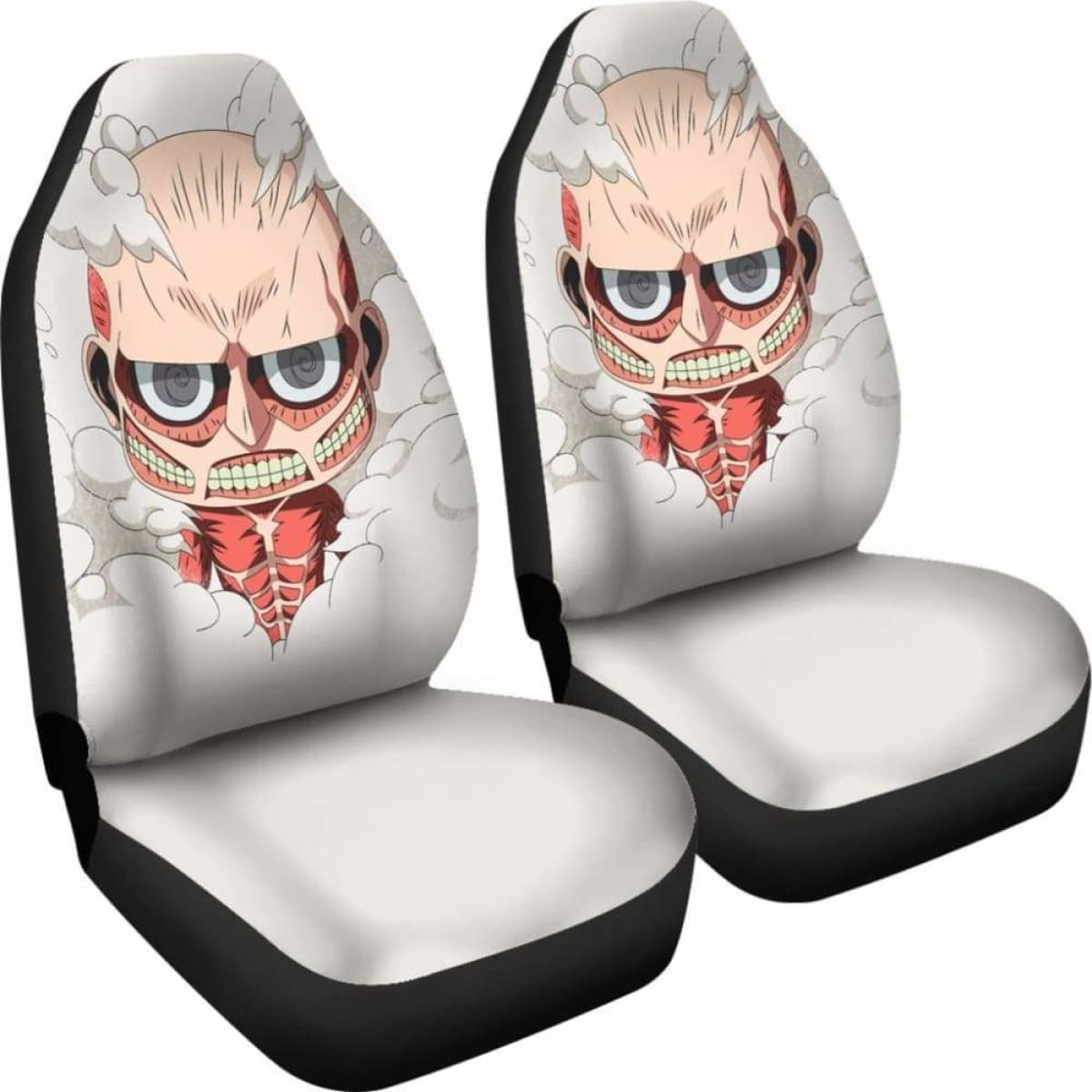 Attack On Titan Chibi Cute Seat Covers 101719 Universal Fit