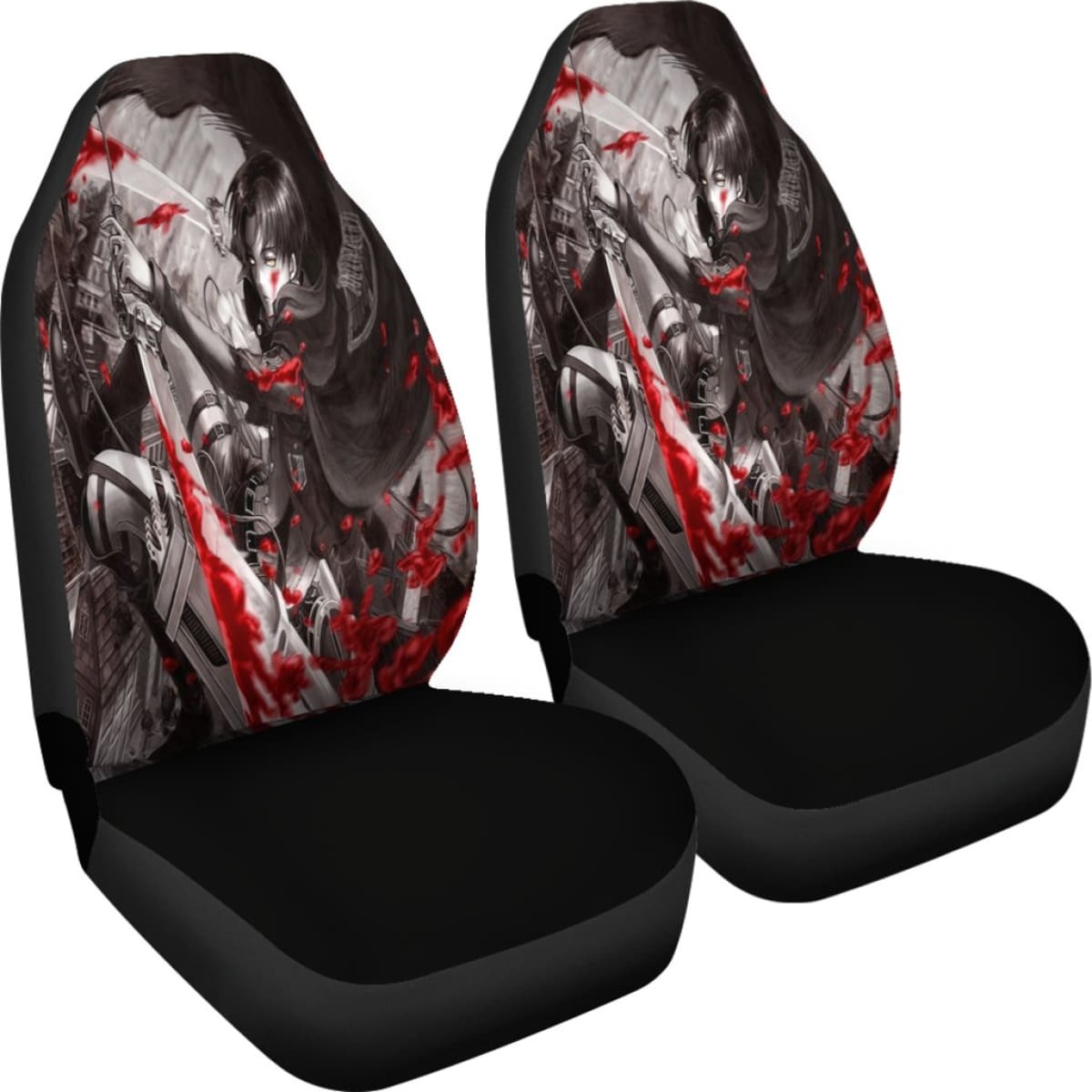 Attack On Titan Fight Seat Covers 1 Amazing Best Gift Ideas 2020 Universal Fit 090505