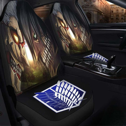 Attack On Titan Fight Seat Covers 101719 Universal Fit