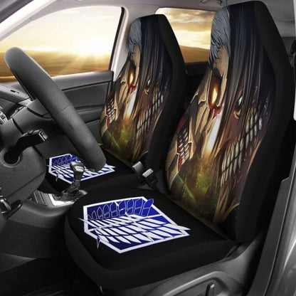 Attack On Titan Fight Seat Covers 101719 Universal Fit