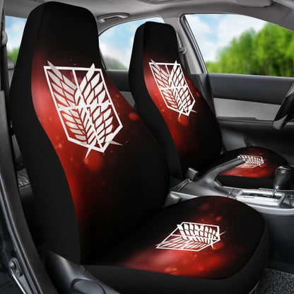 Attack On Titan Logo Seat Covers 1 Amazing Best Gift Ideas 2020 Universal Fit 090505