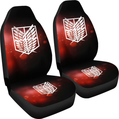 Attack On Titan Logo Seat Covers 1 Amazing Best Gift Ideas 2020 Universal Fit 090505