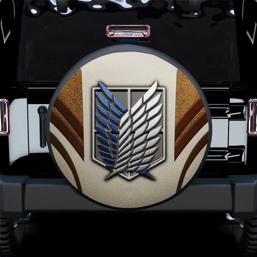 Attack On Titans Army Premium 2 Car Spare Tire Cover