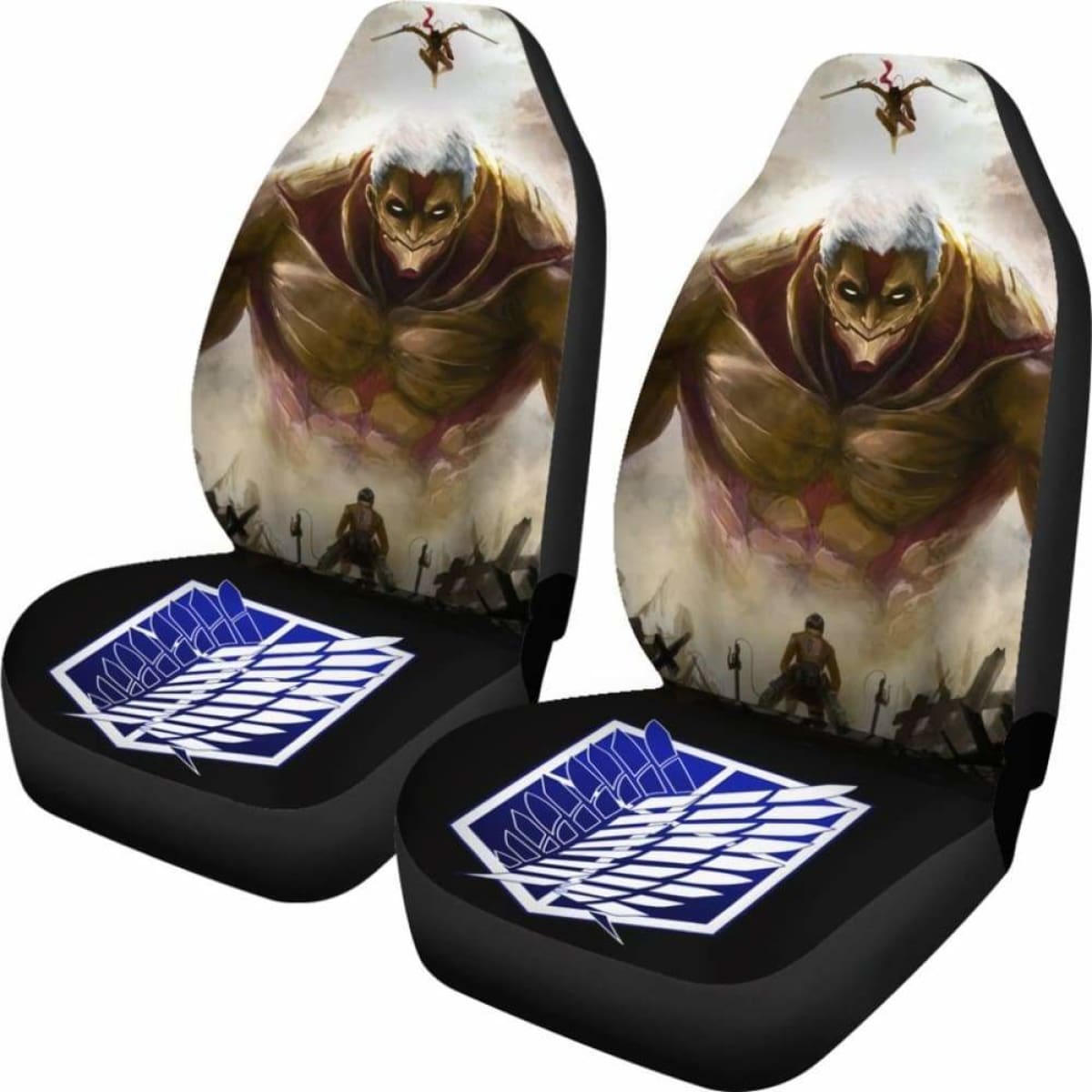 Attack On Titans Seat Cover 101719 Universal Fit