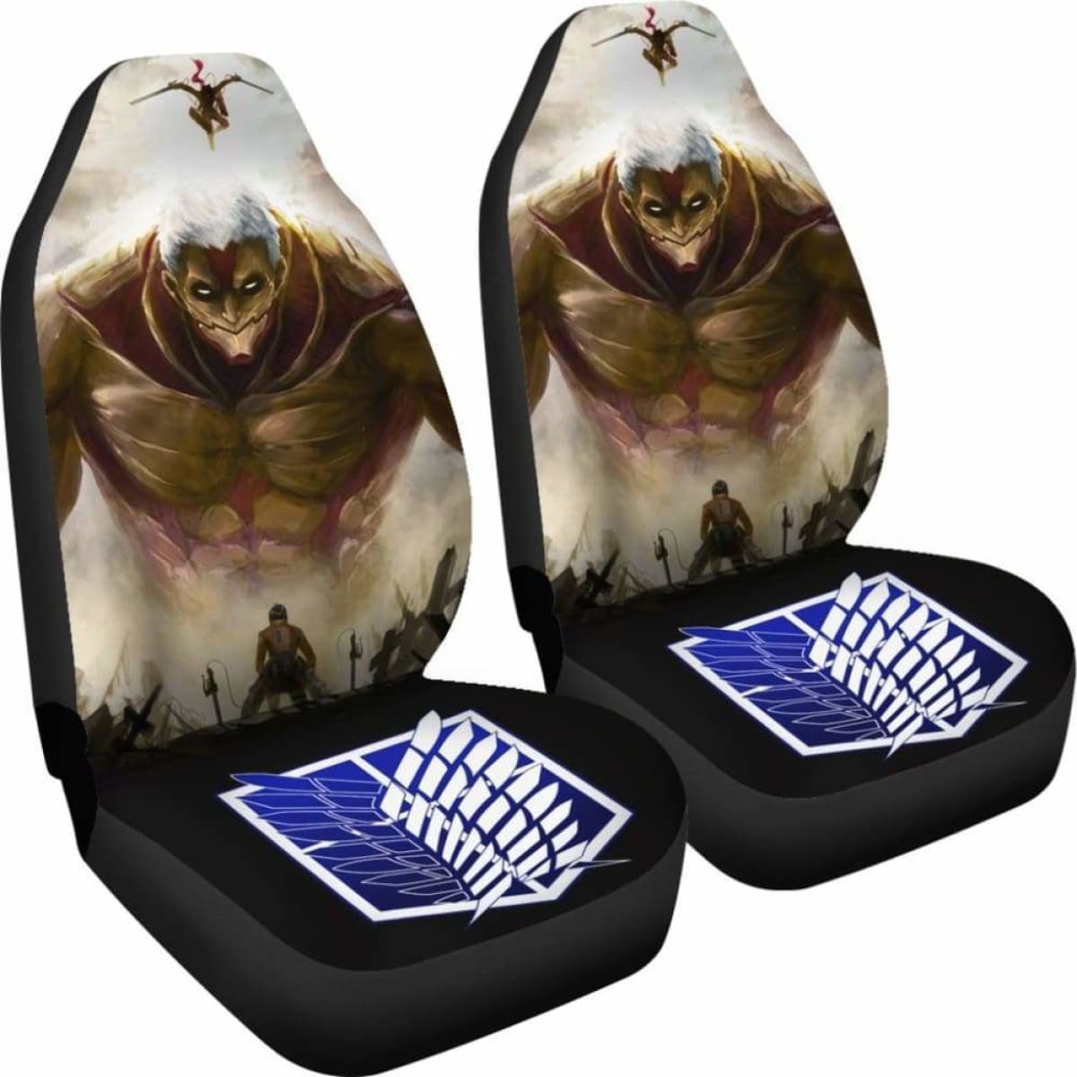 Attack On Titans Seat Cover 101719 Universal Fit