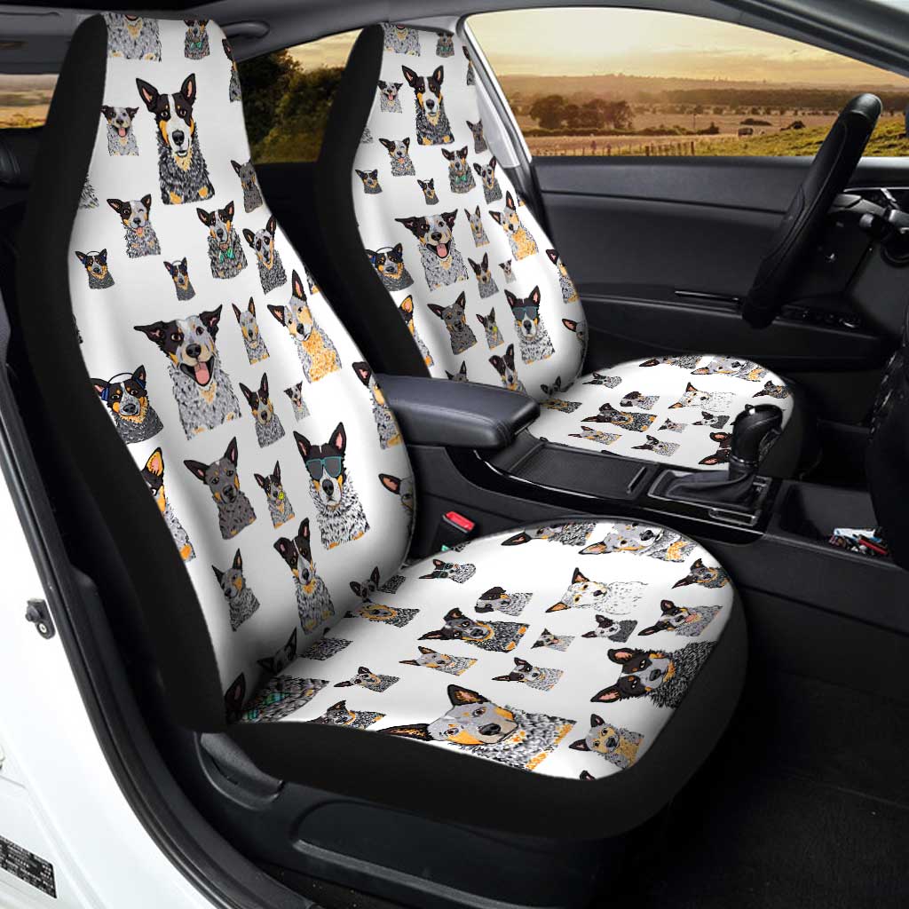 Australian Cattle Dog Car Seat Covers Custom Dog Car Accessories