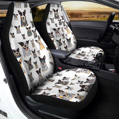 Australian Cattle Dog Car Seat Covers Custom Dog Car Accessories