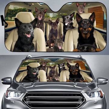 Australian Kelpie All Over Printed 3D Sun Shade