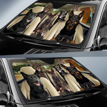 Australian Kelpie All Over Printed 3D Sun Shade