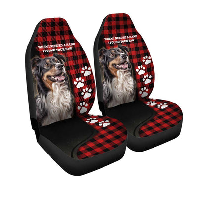 Australian Shepherd Car Seat Covers Custom Dog Lover Car Accessories