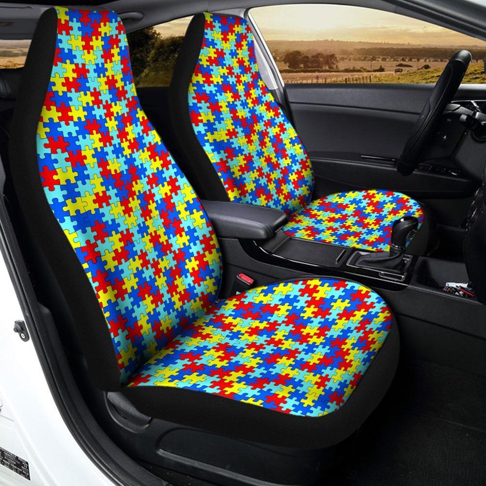 Autism Awareness Car Seat Covers Custom Car Accessories