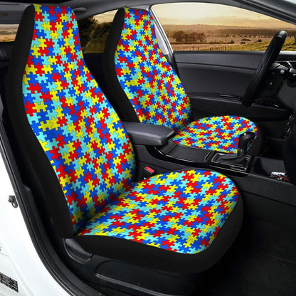 Autism Awareness Car Seat Covers Custom Car Accessories