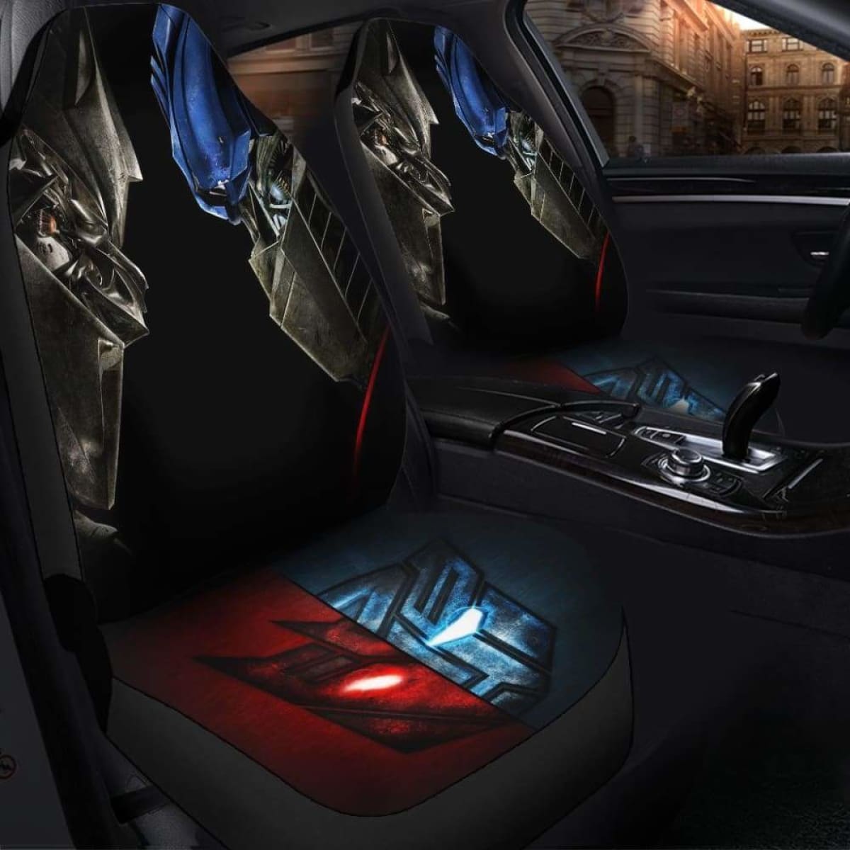 Autobots Vs Decepticons Seat Cover 101719 Universal Fit