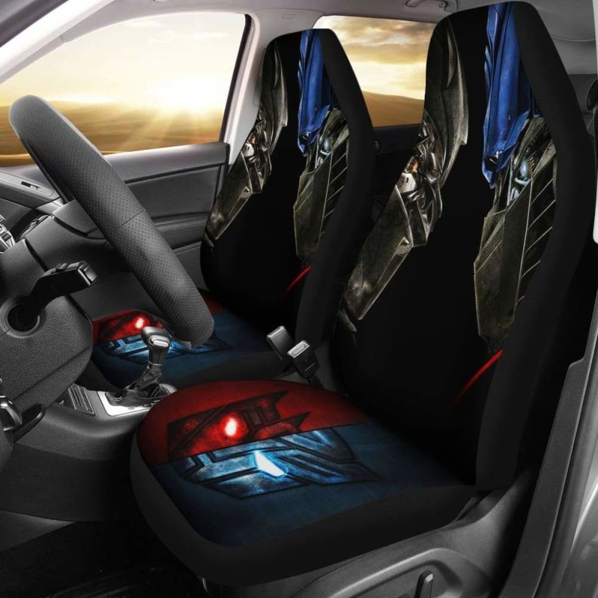Autobots Vs Decepticons Seat Cover 101719 Universal Fit