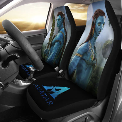 Avatar Movie Neytiri And Corporal Jake Sully Car Seat Covers H200303 Universal Fit 225311