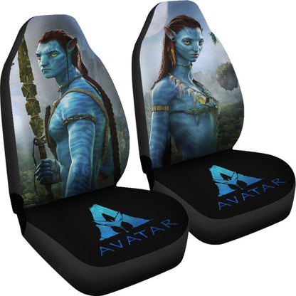 Avatar Movie Neytiri And Corporal Jake Sully Car Seat Covers H200303 Universal Fit 225311