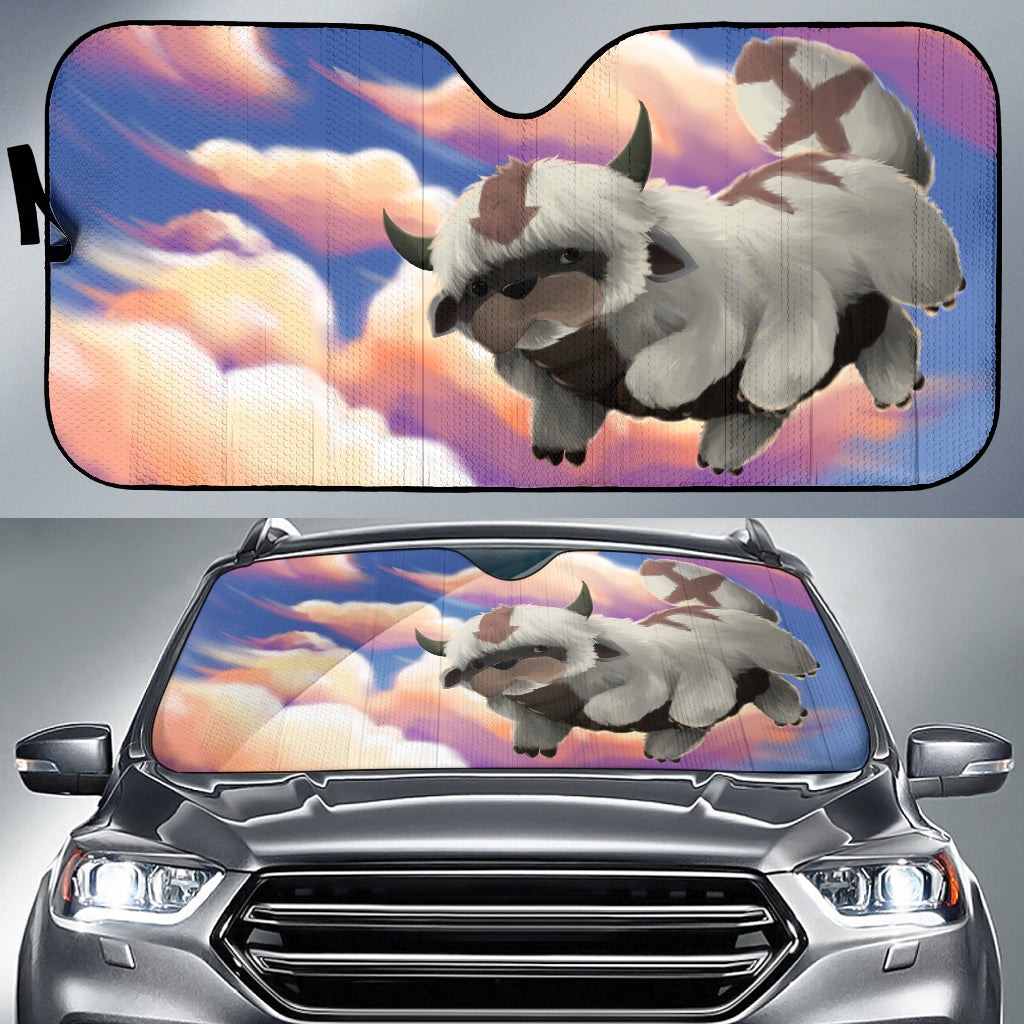 Avatar The Last Airbender Anime Auto Sunshade Avatar The Last Airbender Car Accessories Appa Flying Ci121409