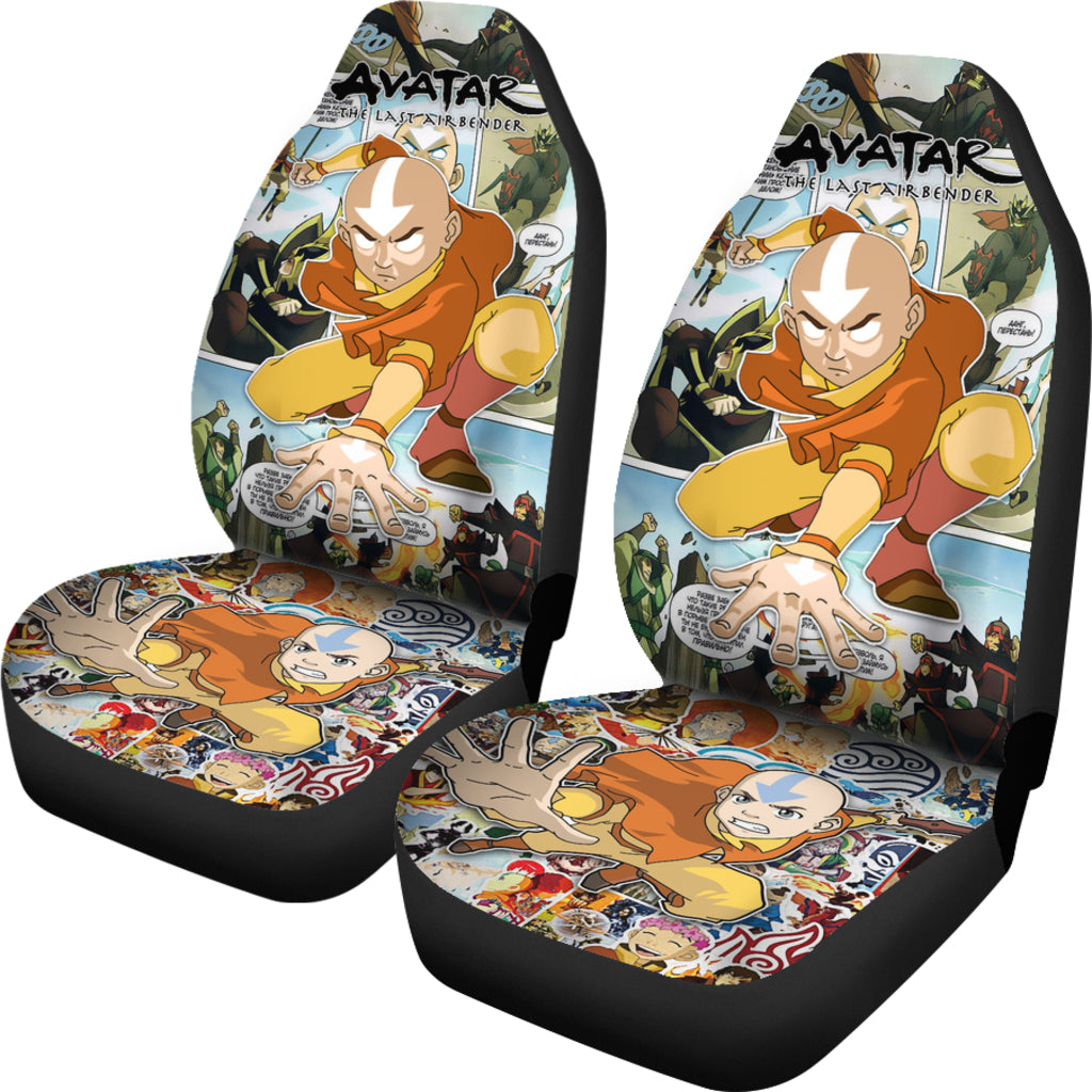Avatar The Last Airbender Anime Car Seat Cover Avatar The Last Airbender Car Accessories Aang Fan Gift Ci121510