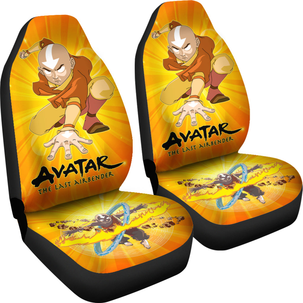 Avatar The Last Airbender Anime Car Seat Cover Avatar The Last Airbender Car Accessories Aang Fan Gift Ci121509