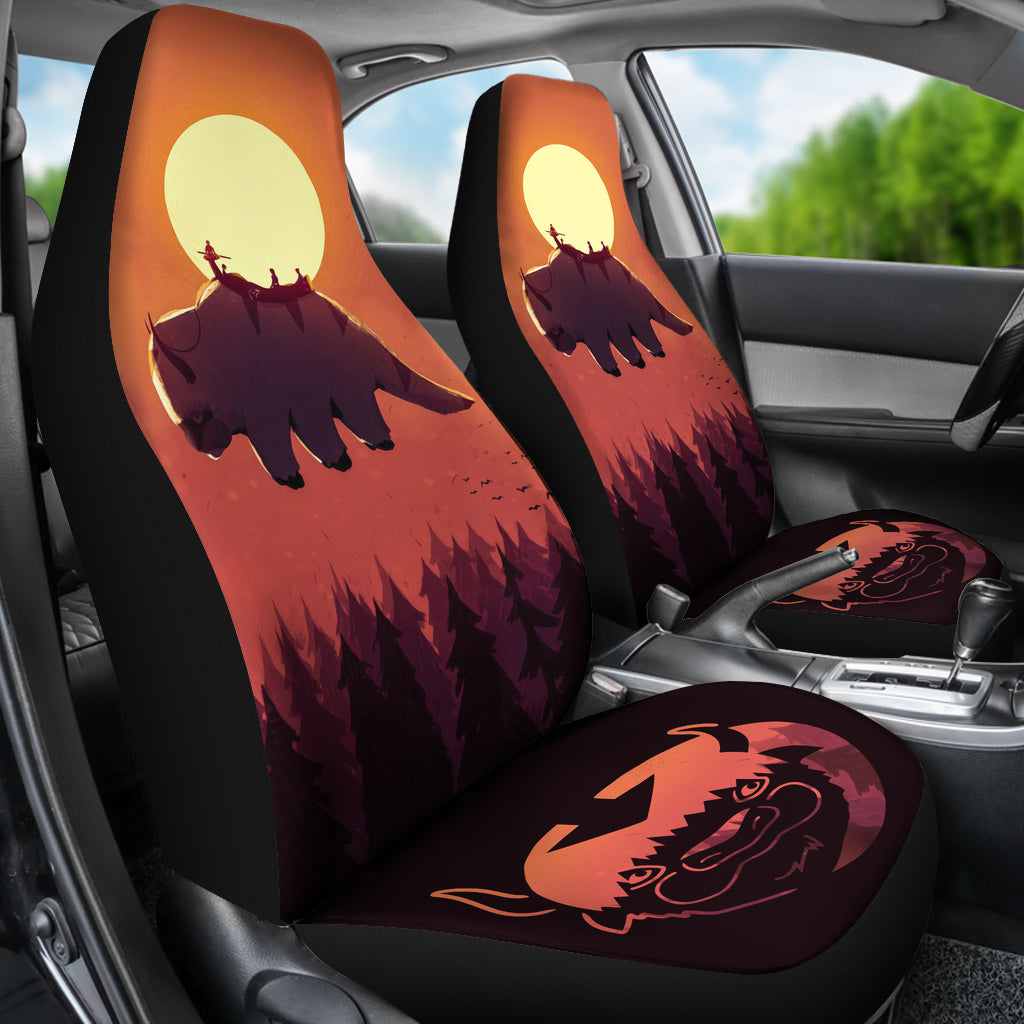 Avatar The Last Airbender Anime Car Seat Cover Avatar The Last Airbender Car Accessories Appa Flying Ci121504