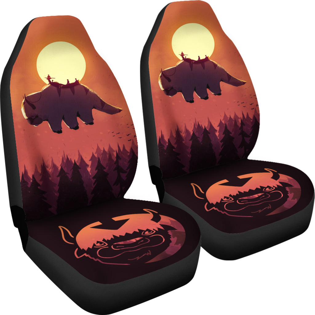 Avatar The Last Airbender Anime Car Seat Cover Avatar The Last Airbender Car Accessories Appa Flying Ci121504