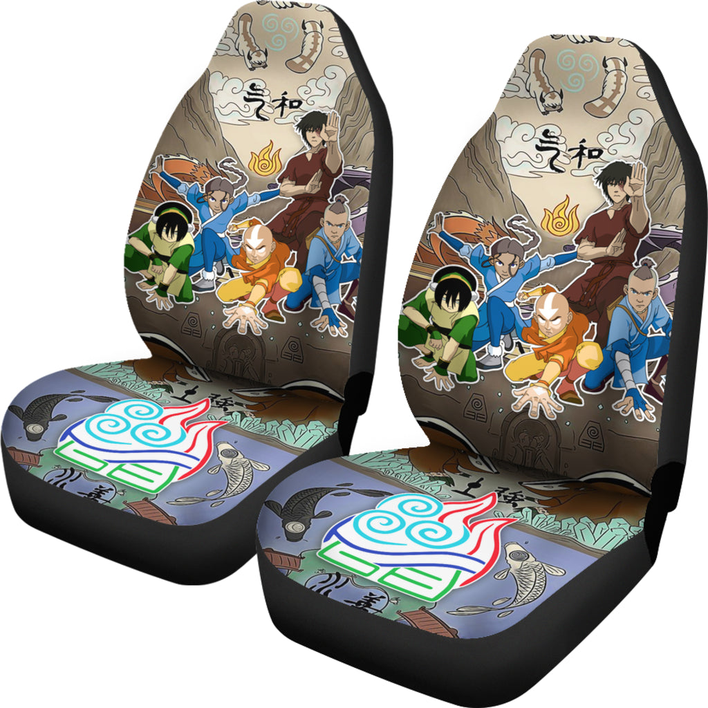 Avatar The Last Airbender Anime Car Seat Cover Avatar The Last Airbender Car Accessories Fan Art Ci121307