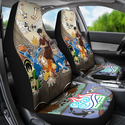 Avatar The Last Airbender Anime Car Seat Cover Avatar The Last Airbender Car Accessories Fan Art Ci121307
