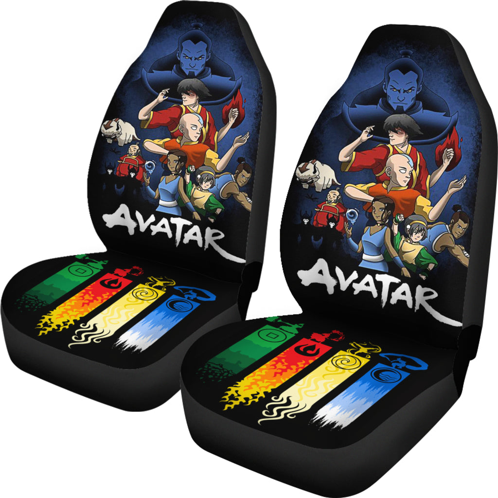Avatar The Last Airbender Anime Car Seat Cover Avatar The Last Airbender Car Accessories Fan Gift Ci121507