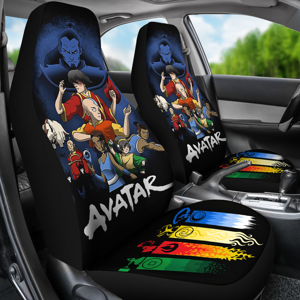 Avatar The Last Airbender Anime Car Seat Cover Avatar The Last Airbender Car Accessories Fan Gift Ci121507