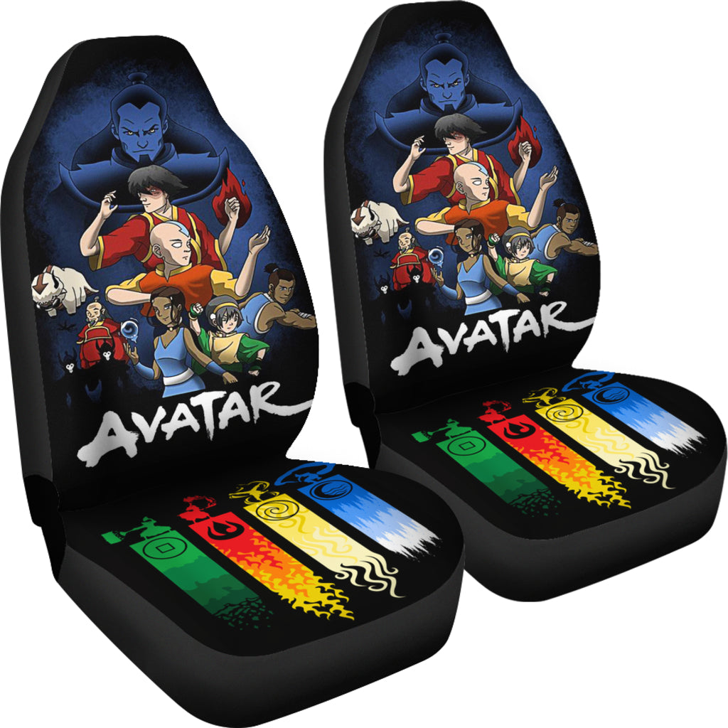 Avatar The Last Airbender Anime Car Seat Cover Avatar The Last Airbender Car Accessories Fan Gift Ci121507
