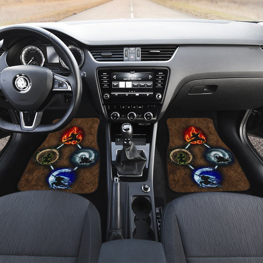 Avatar The Last Airbender Car Floor Mats Custom Avatar Anime Car Accessories Anime Gifts