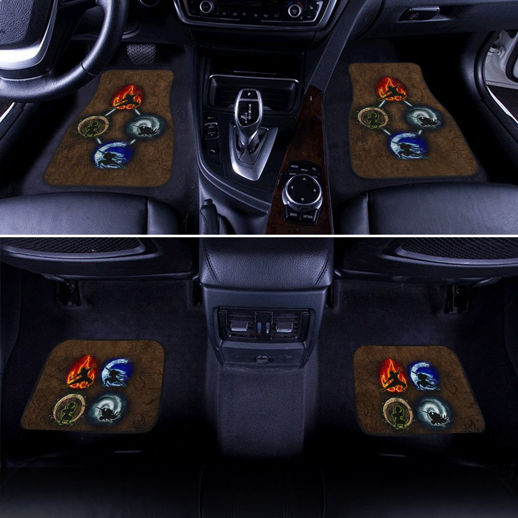 Avatar The Last Airbender Car Floor Mats Custom Avatar Anime Car Accessories Anime Gifts