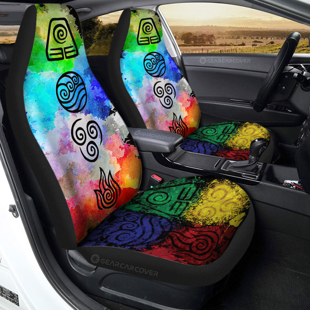 Avatar The Last Airbender Car Seat Covers Custom Car Accessories