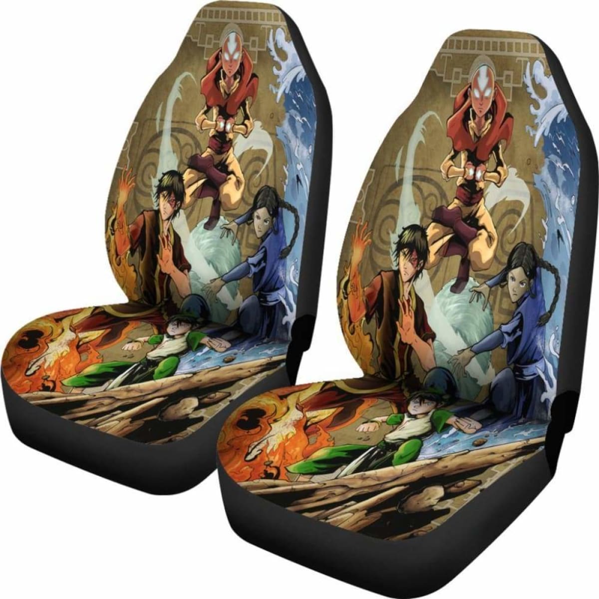 Avatar: The Last Airbender Car Seat Covers Universal Fit 051012