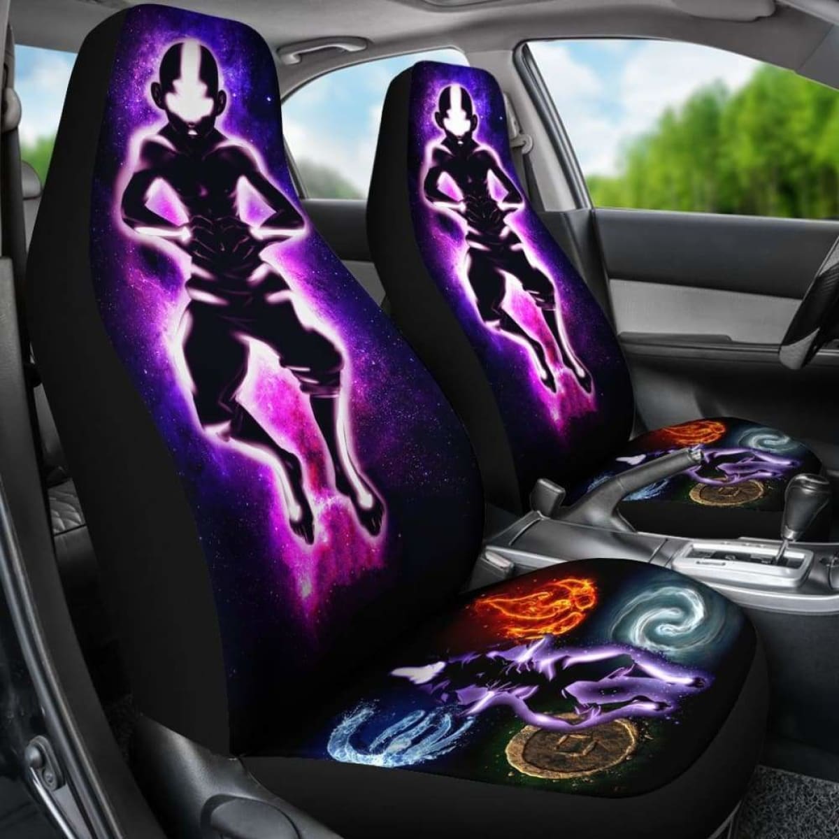 Avatar The Last Airbender Car Seat Covers Universal Fit 051012