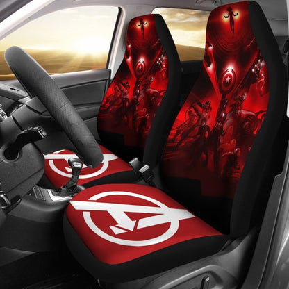 Avenger Endgame Red Car Seat Covers For Fan Universal Fit 225721