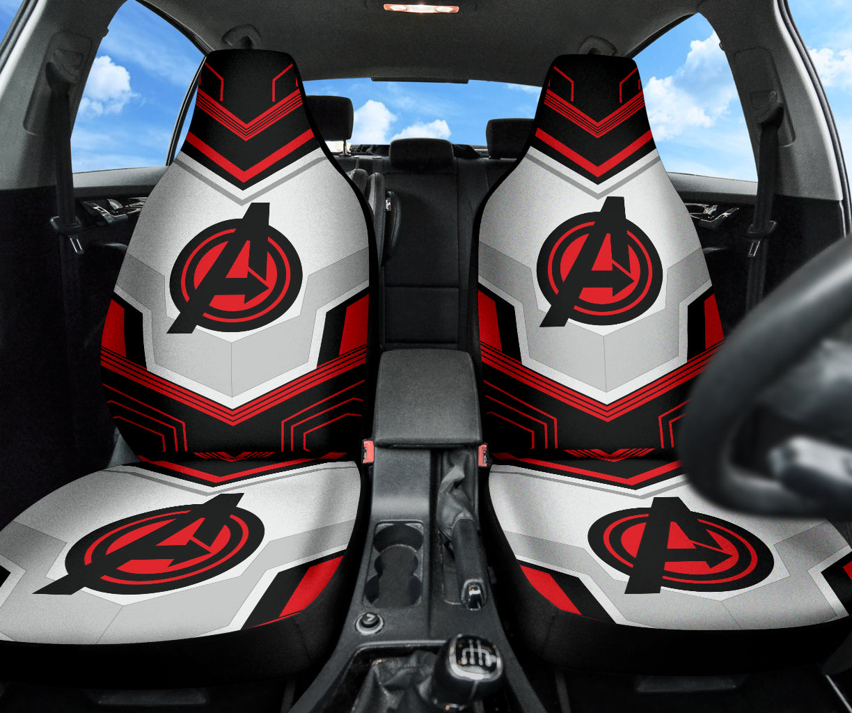 Avengers Car Seat Covers Car Accessories Ci220330-02