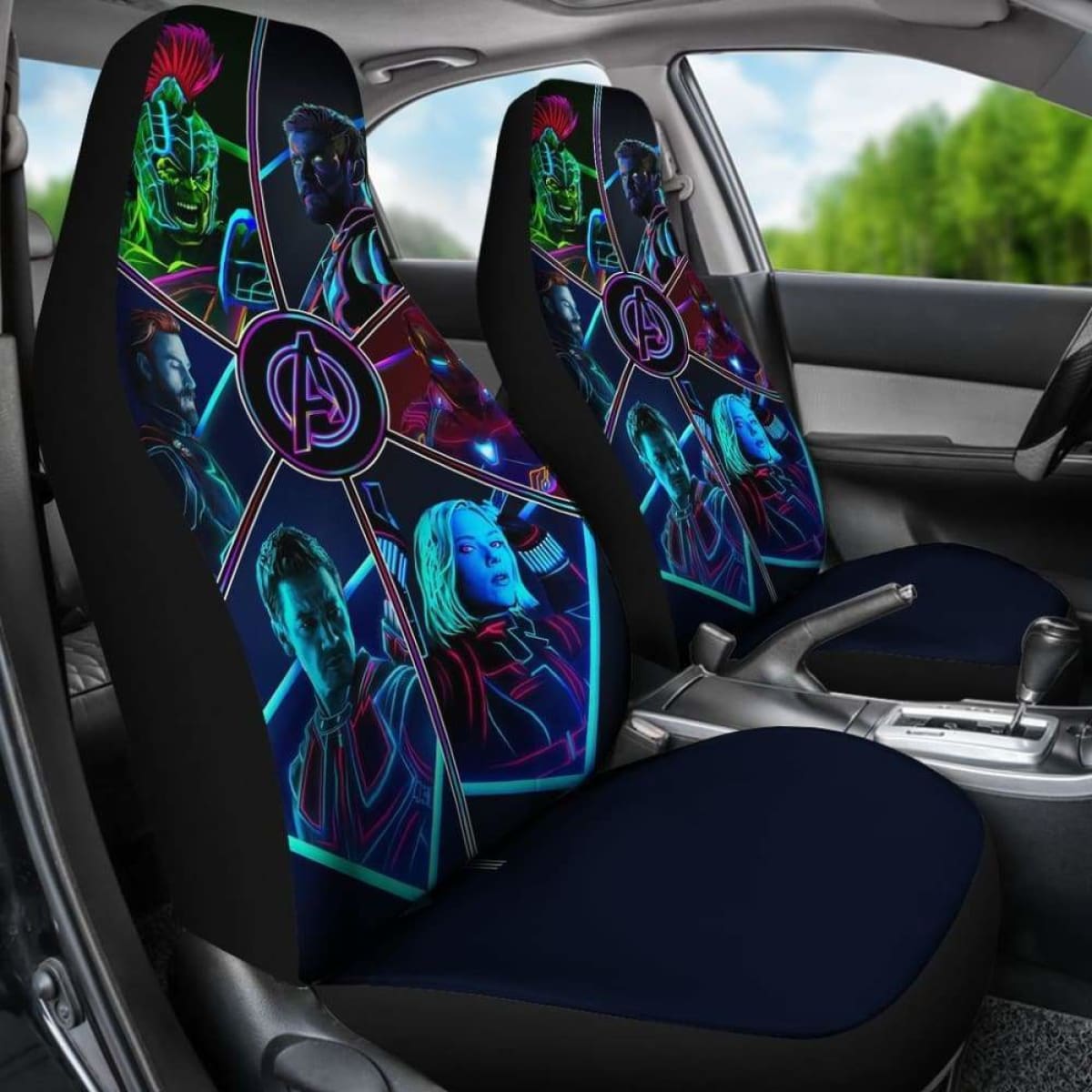 Avengers Car Seat Covers Universal Fit