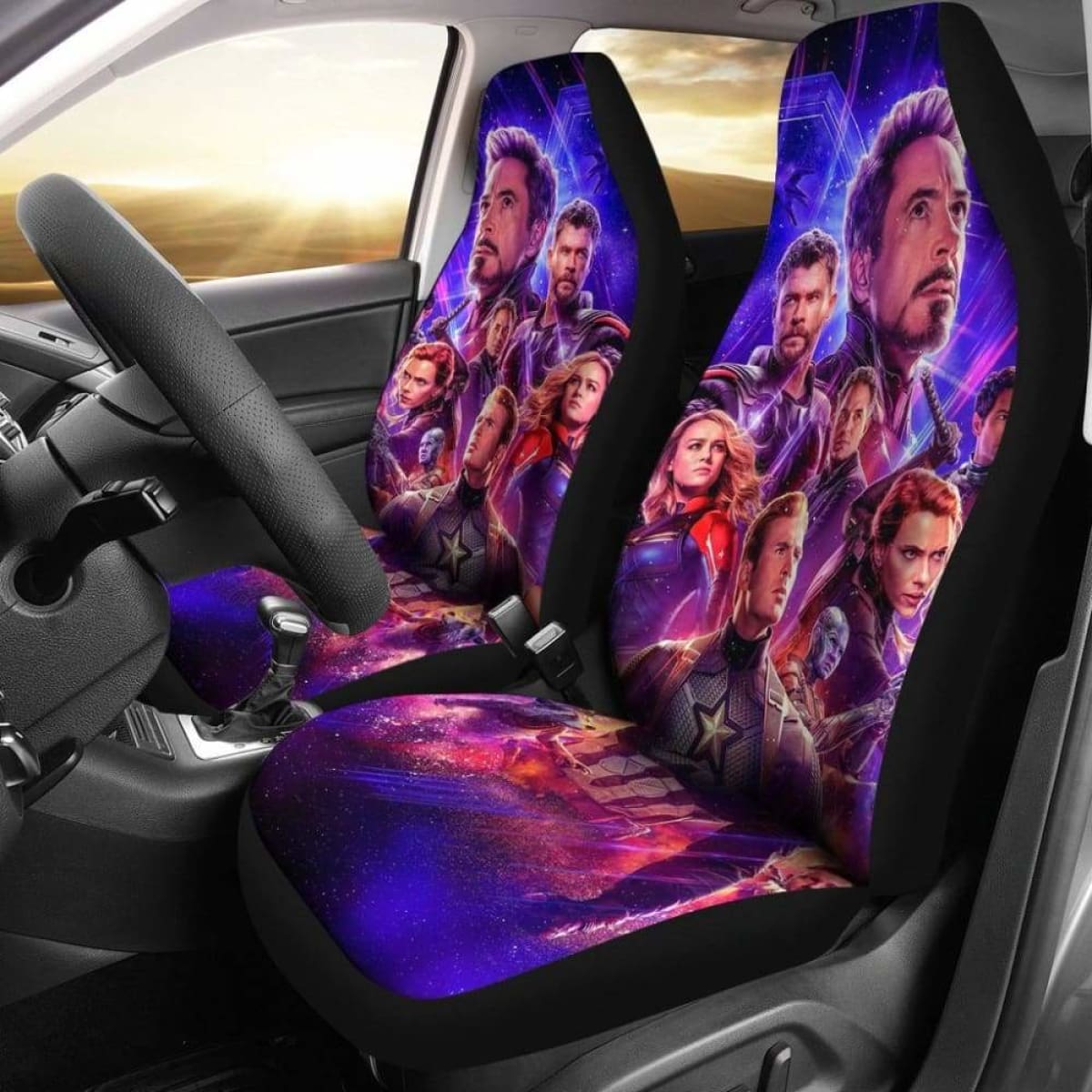 Avengers Car Seat Covers 100421 Universal Fit