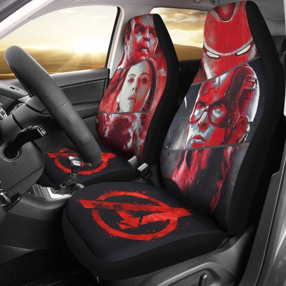 Avengers Endgame Hulk Black Widow Iron Man Captan Car Seat Covers Mn05 Universal Fit 225721