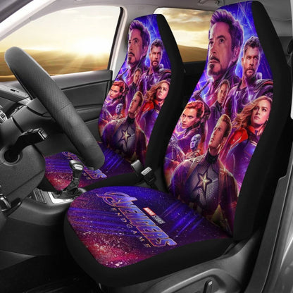 Avengers Endgame Poster Marvel Car Seat Covers Mn04 Universal Fit 225721