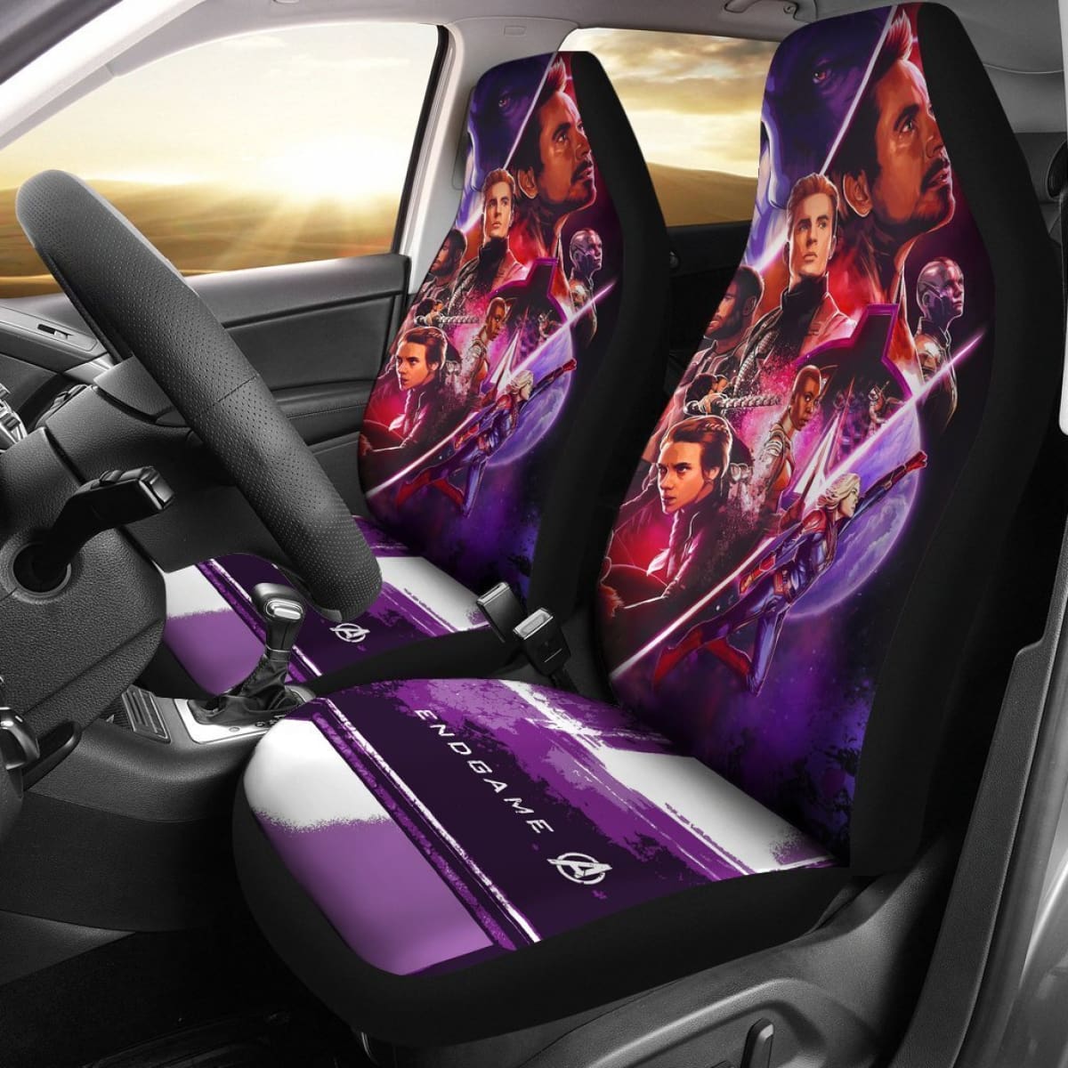 Avengers Endgame Squad Car Seat Covers Mn05 Universal Fit 225721