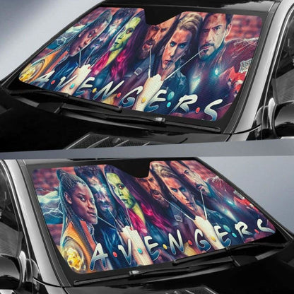 Avengers Friends Car Auto Sun Shades Universal Fit 051312