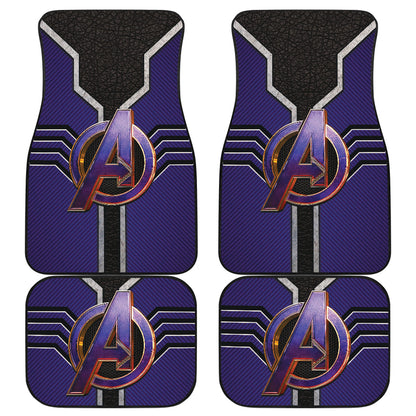Avengers Logo Car Floor Mats Custom For Fans Ci230111-02a