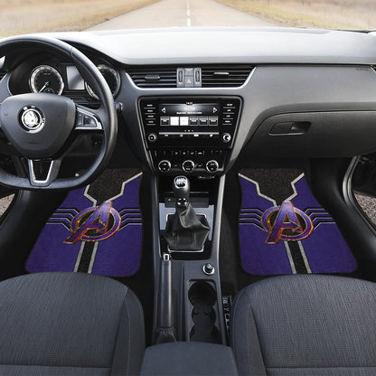 Avengers Logo Car Floor Mats Custom For Fans Ci230111-02a