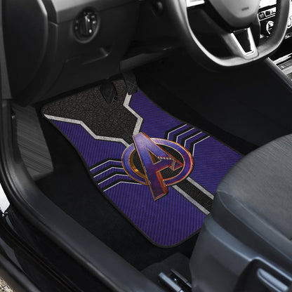 Avengers Logo Car Floor Mats Custom For Fans Ci230111-02a